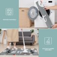 thumbnail image 6 of Gray Christmas Snowman Pattern Kitchen Rugs Sets Of 3,Kitchen Runner Rugs Non Skid Washable,Decorative Kitchen Floor Mats for Kitchen,Sink,Laundry,17"x30"+ 17"x47" + 17"x59", 6 of 6