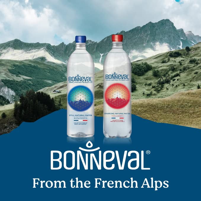 Buy BONNEVAL Natural Spring Water. Mineral water from the French Alps