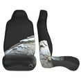 thumbnail image 3 of Sikiie White Red Cockatoo Car Seat Protector 2 Pack Car Seat Cushion Mat, Car Seat Covers for SUV, Truck, Van, 3 of 7