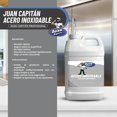 thumbnail image 5 of Juan Capitán Limpiador de Acero Inoxidable (Limpieza y Mantenimiento seguro) (4 LTS), 5 of 5