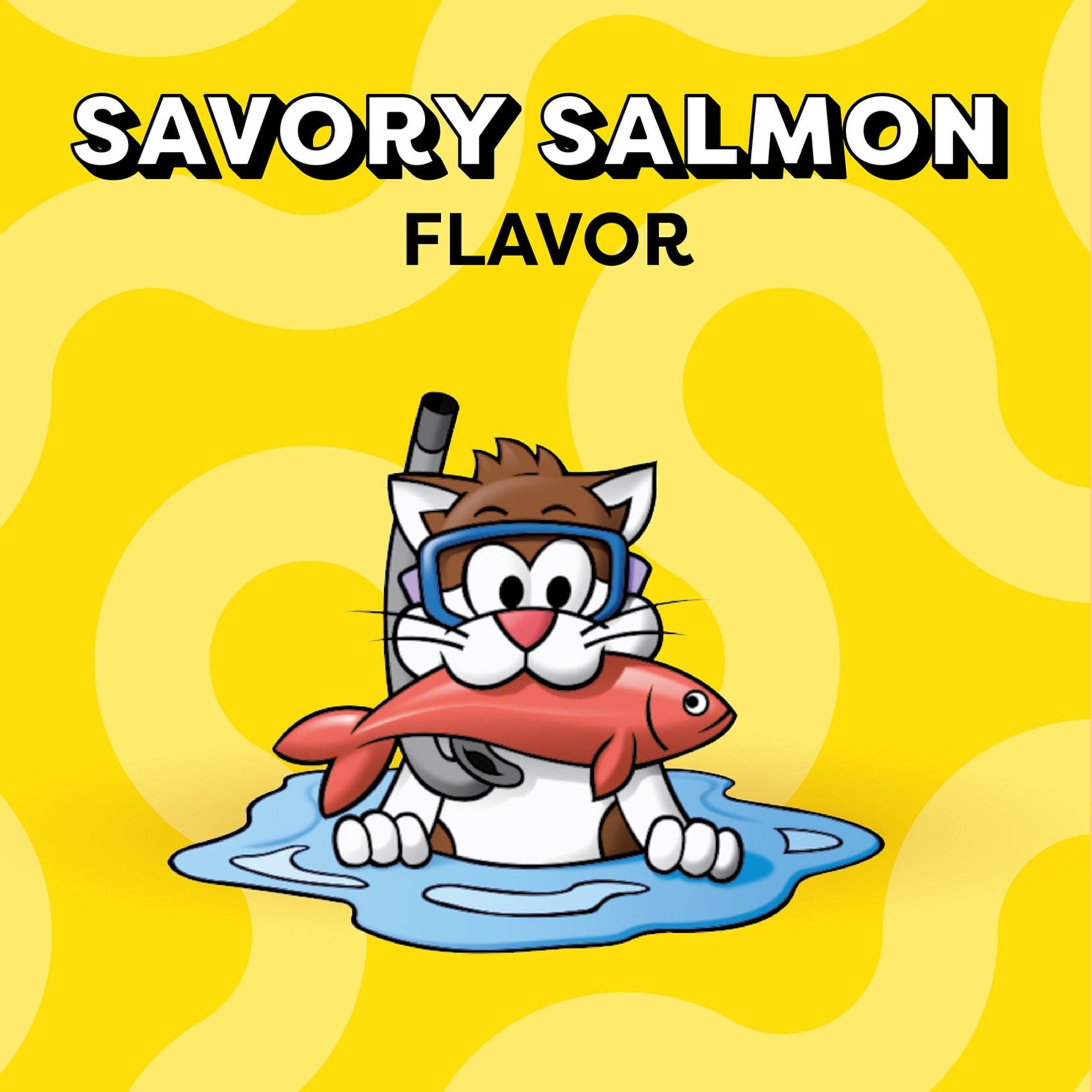 Temptations Classic Savory Salmon Flavor Crunchy And Soft Treats For Cats, 48 Oz Tub