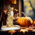 thumbnail image 1 of 1PC Candle Holder Ancient Cat God Cat Double Candlestick Ornament Aromatherapy Candlestick Atmosphere Decoration Ornament Ornament Gold, 1 of 5