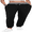Black, variant on JuneFish Women Joggers Cozy Sweatpants Tapered Active Yoga Lounge Track Pants with Pockets