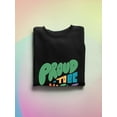 thumbnail image 3 of Proud To Be Myself. Sweatshirt Women -Smartprints Designs, Female x-Large, 3 of 4