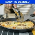 thumbnail image 3 of Juego de 6 Platos para Pizza, Platos Redondos para Pizza, Diámetro de 20 Cm, Bandeja para Pizza de Acero, Revestimiento Antiadherente, No Tóxico y Fácil de Limpiar, 3 of 5