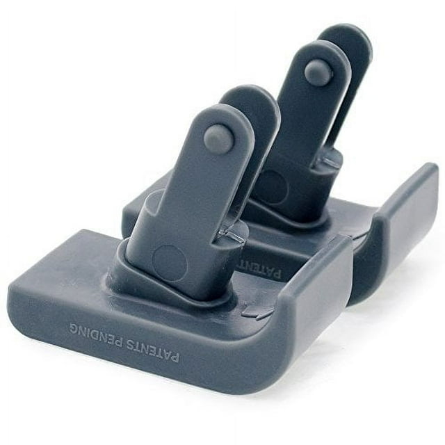 New Click & Go Ski Glides for Able Life Space Saver Travel Walker - Gray - 1 Pair …