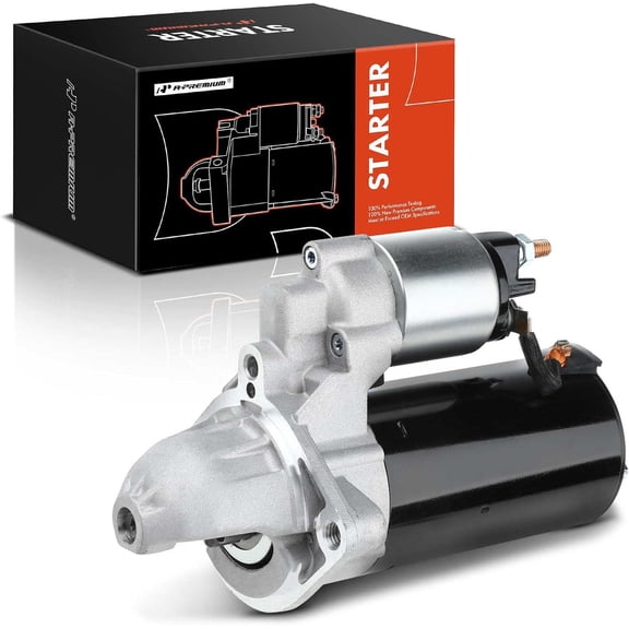 A-Premium Starter Motor Compatible with BMW E90 Series 335d 2009 L6 3.0L, 12V 1.8 KW 9-Tooth Clockwise, Replace# 0001115040, 12417794952