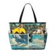 thumbnail image 1 of Fotbe Comic Airplane Cockpit Illustration Bolsa de Viaje para Playa - Resistente al Agua, Bolsa Tote de Gran Capacidad y Ligera con 7 Bolsillos para Mujeres y Hombres, 1 of 7
