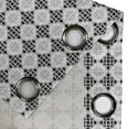 thumbnail image 5 of Ambesonne Vintage Grommet Curtain, Scandinavian Celtic, 50" x 54", Grey White, 5 of 6
