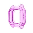 thumbnail image 1 of DEBGFS Soft TPU Protector Compatible for Huami Amazfit Neo Smartwatch Protective Shell Cover Watch Case,transparentpurple, 1 of 9
