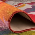thumbnail image 6 of World Rug Gallery Modern Bright Flowers Non-Slip Multicolored 5'3" x 7'3" Area Rug, 6 of 9