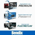 thumbnail image 4 of Bendix Premium 564 Zapata De Freno Trasera Para Modelos Selectos Buick Electra Lesabre Park Avenue Cadillac Chasis Comercial Deville Fleetwood Oldsmobile 98 Delta 88 Pontiac Bonneville, 4 of 4