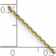 thumbnail image 5 of 10K Yellow Gold .9mm D/C Cable Chain (16 X 0.9) Made In South Africa 10pe326-16, 5 of 5