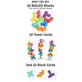 BUILDZI by TENZI The Fast Stacking Building Block Game for The Whole