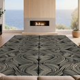 thumbnail image 2 of Design&I 9'x12' Washable Area Rug Abstract Minimalism Symmetrical Motif Repeating Lightweight Minimalist for Great Room, Large Living Giant Skid-Resistant, 2 of 7