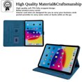 thumbnail image 6 of Tablet Case for iPad Air 11-in M4/M3/M2 (2026/2025/2024) Shockproof Leather Flip Stand Cover,Auto Wake/Sleep,with Card Holder, 6 of 8