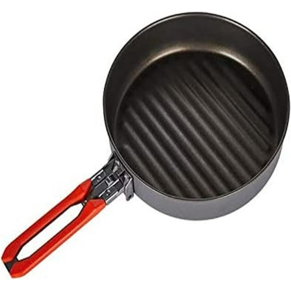 Wok Pan Frying Pan Fire Maple Gold Line Teflon Coating Non-Stick Frying Pan for Camping Hiking Vision