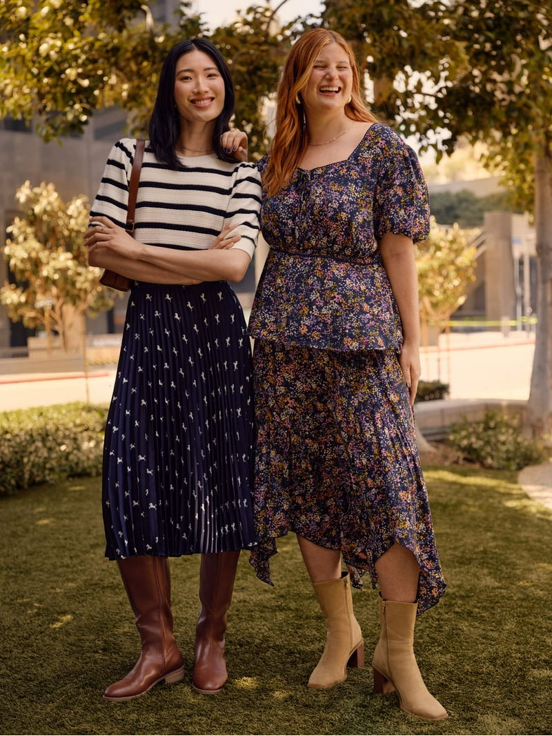 Pleated Skirt Styles Free And Long Wholesale Multi Colors Free - Main Image