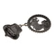 thumbnail image 5 of 2x retro tela insignia broche Pin Cosplay ramillete Salvador Broche unisex, 5 of 8