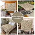 thumbnail image 6 of Vintage Botanical Large Tapestry for Bedroom Wall Hanging Tapestry,Country Herbs Leaves Plants Flowers Brown Ceiling Backdrop Tapestries Poster Blanket Wall Decor for Living Room 86" x 104", 6 of 8