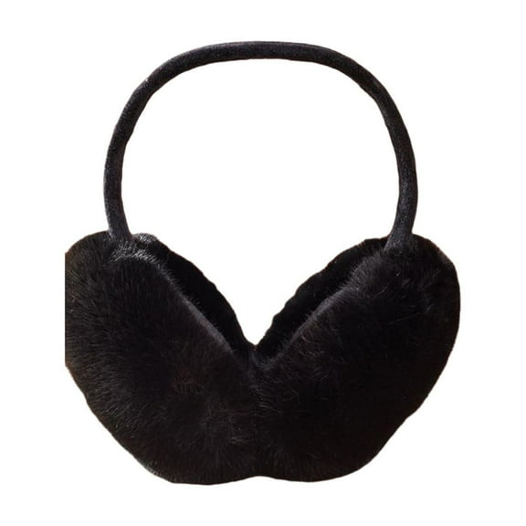 Winter Earmuffs, Ear Warmers, Foldable Puffy Warm Winter Ear Protection, Soft Polyester Comfortable Ear Muffs for Cold Weather with Multiple Color Options
