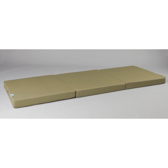 Lit d'appoint orthopédique pliable et portable Bodyform® - Grand beige