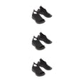 thumbnail image 3 of Qarigey Zapatos de punta transpirable para mujer Sandalias elegantes y livianas para informal Sandalias de cuña informales cómodas negro 45 Type1 NO1, 3 of 6