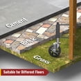 thumbnail image 5 of HOLKIE 4 inch Spring Loaded Gate Wheel,2Pack Heavy Duty Swivel Gate Caster Wheel for Wooden Gate and Fence 220 LBS Load Capacity,Black, 5 of 9