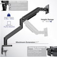 thumbnail image 4 of Brazo de tensión para monitor VIVO STAND-V101E para pantallas de 49 pulgadas, 4 of 9