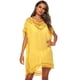 thumbnail image 2 of Vestido de playa con encaje, crochet hueco, cubierta para mujer, traje de baño, traje de baño, negro Advancent AP002503-01, 2 of 6