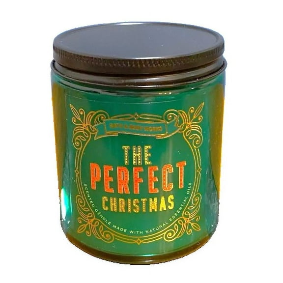 Bath & Body Works The Perfect Christmas Jar Candle 7oz Scented