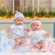 thumbnail image 2 of Berenguer Boutique 30050 TWINS- 15” Soft Body Baby Dolls - 12 Piece Gift Set with Open/Close Eyes- Perfect for Children 2+, 2 of 5