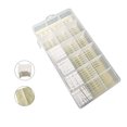 thumbnail image 1 of Kit de bobinas de hilo de bordado de plástico 18 bobinas de hilo de punto de cruz de rejilla con caja de almacenamiento Sweethay HA8838-00B, 1 of 6