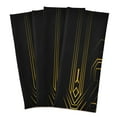 thumbnail image 2 of Art Deco Gold Decorative Waffle Towel Kitchen Dishcloth 28x18in Multi-Use Tea Towel, 2 of 7