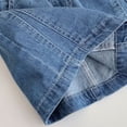 thumbnail image 3 of Kids Girls Spring Summer Denim Skirt Toddler Versatile Short A-Line Skirt, 3 of 3