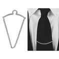 thumbnail image 1 of Hombres Cadena Cadena de eslabones Clásico Herringbone Botón Accesorio Clip de para Compromiso commerce business Boda Yinane  Cadena de corbata para hombres, 1 of 7