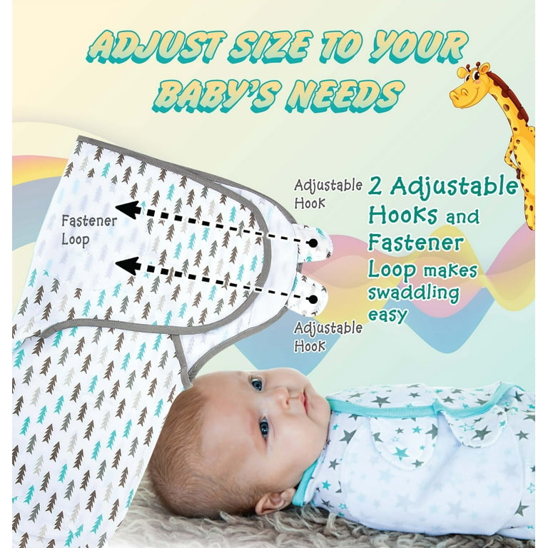 Adjustable swaddle orders wrap