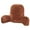 Coffee, variant on Plush Backrest Reading Pillow with Arms - Lumbar Support Chair Cushion for Bed, Floor, Sofa & Posture Comfort