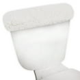thumbnail image 6 of Home Weavers Waterford Collection 100% Cotton Tufted Bath Rug, Non-Slip Bath Carpet, Machine Wash Dry, bath rugs for Bathroom Floor, 10" x 22" Tank Cover, White Rug, 6 of 8