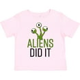 thumbnail image 3 of Inktastic Aliens DId It Boys or Girls Toddler T-Shirt, 3 of 5