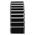 thumbnail image 4 of Hood Blackout Strobe Stripes Vinyl Decal Sticker For Jeep For Wrangler JK TJ YJ, 4 of 5