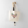 thumbnail image 5 of CafePress - Heart Of Butterflies Tote Bag - Unisex Canvas Tote Bag, Beige, 1-Piece, 5 of 7