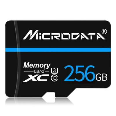 Tarjeta de memoria de 256 GB Tarjeta TF clase 10 de alta velocidad con adaptador para tel&eacute;fono / c&aacute;mara