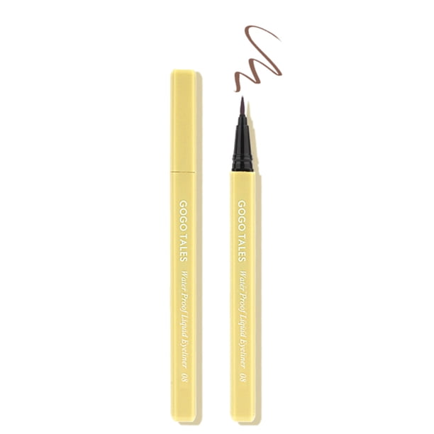 GOGO TALES 0.6g Maquillaje fino Delineador de ojos Color Delineador Principiante Principiante Durade GOGO TALES Camello