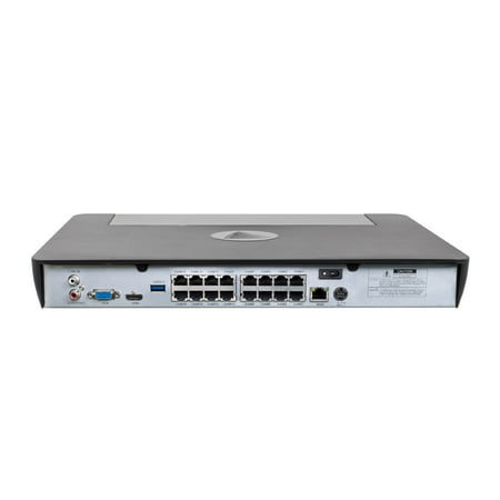 Swann - Master Series 16-Channel, 10-Camera, Indoor/Outdoor PoE Wired 4K UHD 2TB HDD NVR Security Surveillance System