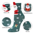 thumbnail image 2 of Christmas Socks, PUTUO Women Holidays Novelty Ankle Crew Socks, Cozy Fun Christmas Gifts for Women, 5 Pairs, Size 6-11, 2 of 7