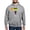 Graphite Gray, variant on - Halloween Monster Cute Hooded Sweatshirt - Pullover Hoodie, Hooded Sweatshirt