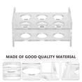 thumbnail image 2 of EeaseCA Acrylic Shot Glass Holder Transparent Liquor Cup Display Rack Drinkware for Bar, 2 of 8