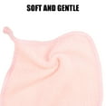 thumbnail image 5 of 4pcs Reusable Makeup Removal Cleaning Cloth Washable Makeup Remover Cleaning Towels Pink 8''x8'', 5 of 7