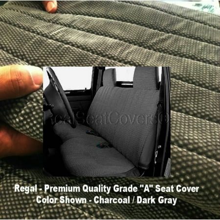 Seat Covers for Toyota Pickup 4X4 4WD Thick Triple Stitched Custom made for Exact Fit A25 (Dark